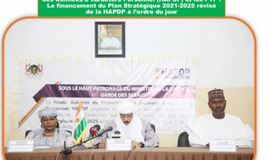 Rencontre entre la Haute Autorité de Protection des Données à caractère Personnel (HAPDP) et les PTF : Le financement du Plan Stratégique 2021-2025 révisé de la HAPDP à l’ordre du jour