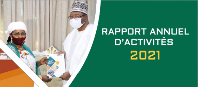 Remise Officielle du Rapport Annuel d'Activités 2021 de la HAPDP