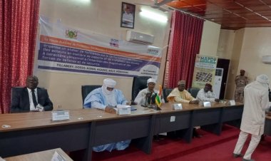 Poursuite de la mission de sensibilisation ce lundi 21 novembre 2022 des magistrats et FDS sur la Protection des Données Personnelles.